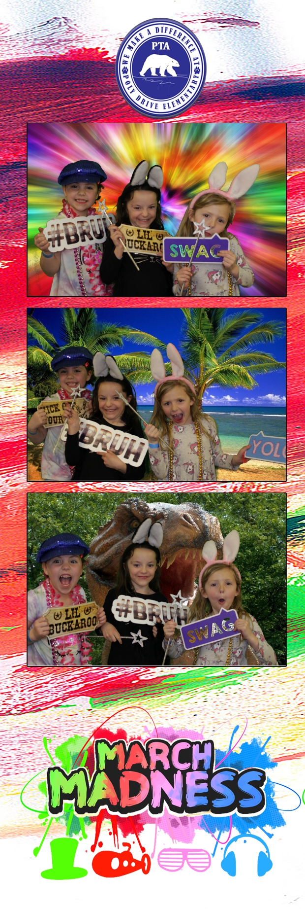 Poly Drive Elementary March Madness Carnival | View more photos from the event at gallery.photoboothbillings.com/u/PhotoBoothBillings/Poly-Drive-Elementary-March-Madness-Carnival